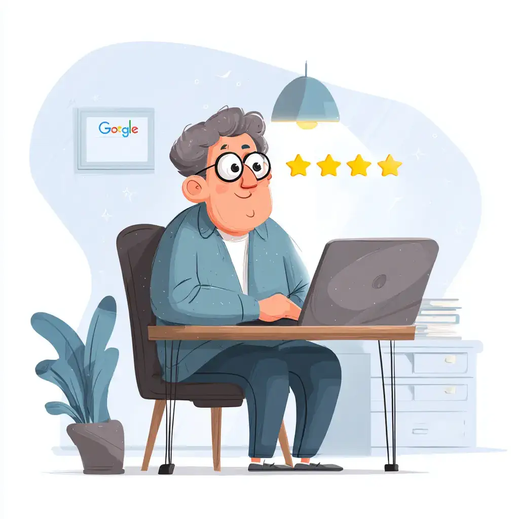A Happy Visitor Finding Your Website On Google